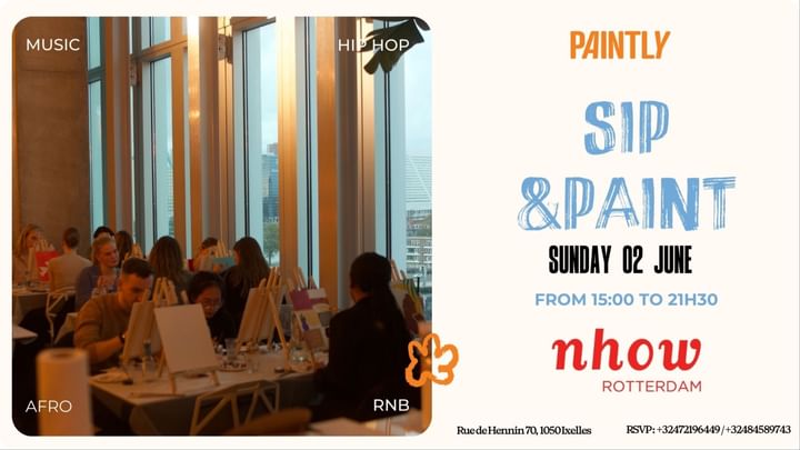 Cover for event: Rotterdam - Sip & Paint by Paintly