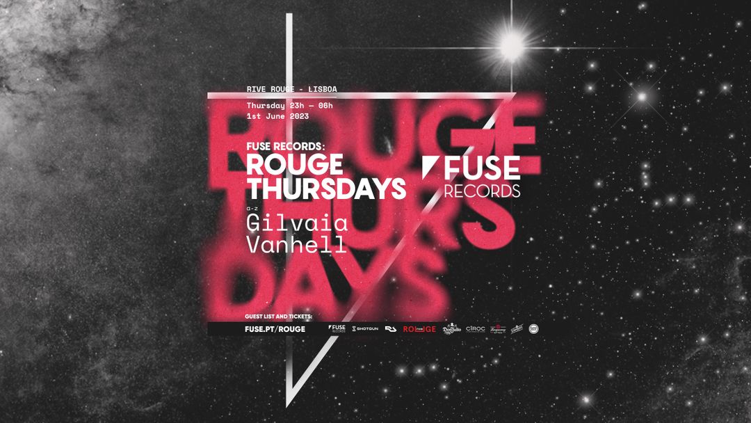 Cartel del evento Rouge Thursdays: Fuse Records