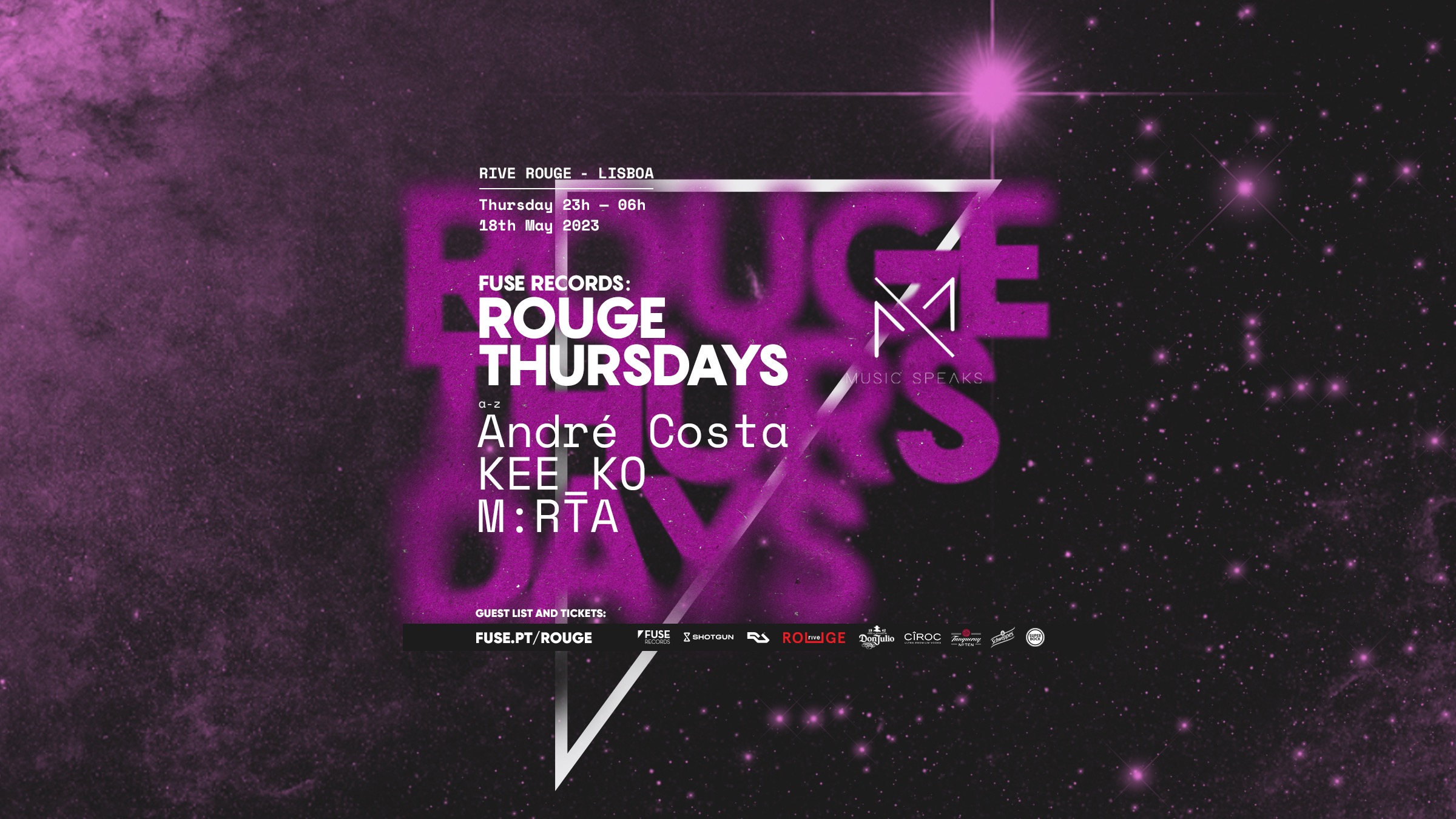 Rouge Thursdays: Music Speaks image