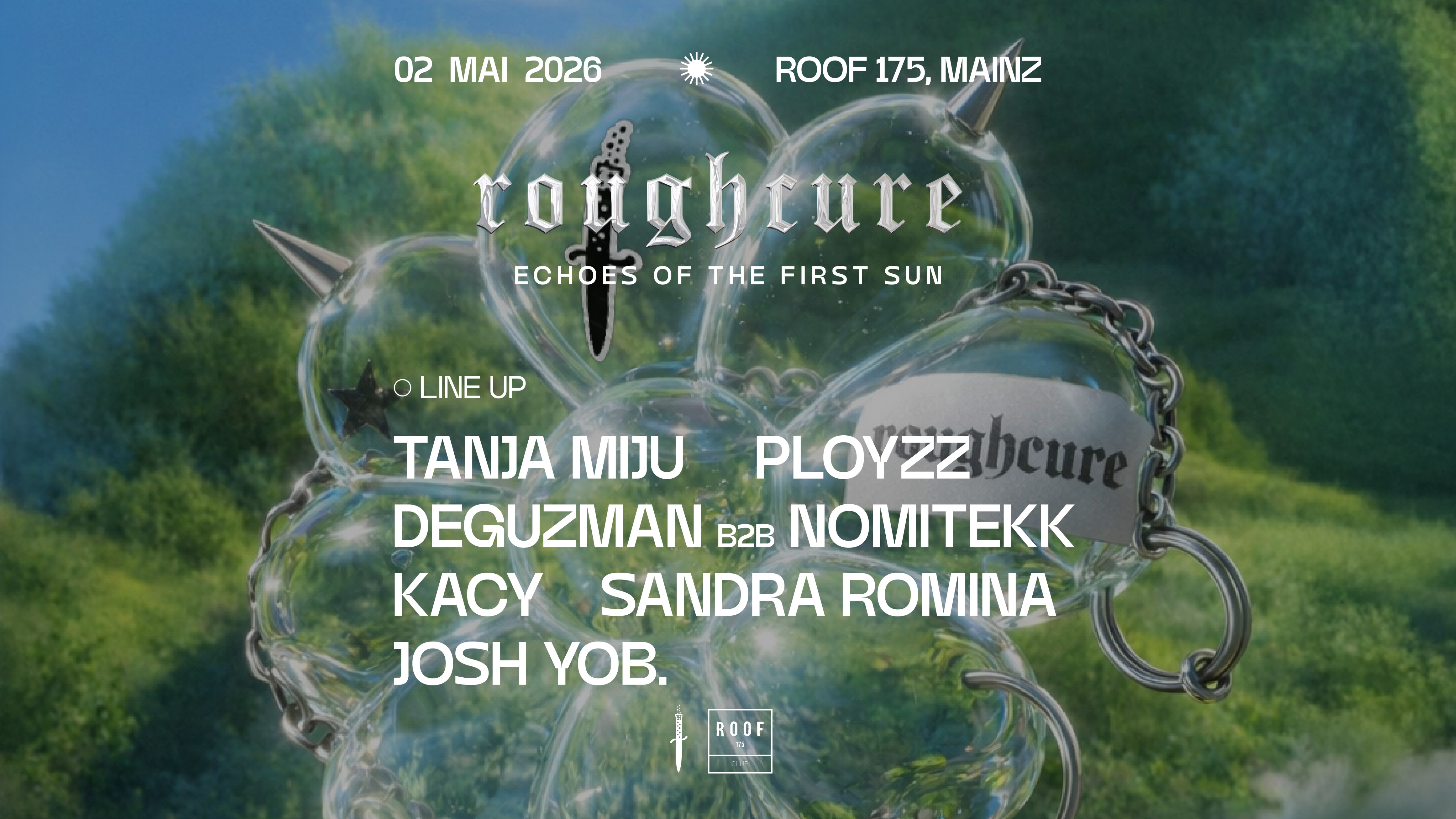 Rough Cure Echos of the first Sun /w Tanja Miju, PLOYZZ, Kacy & Crew! image