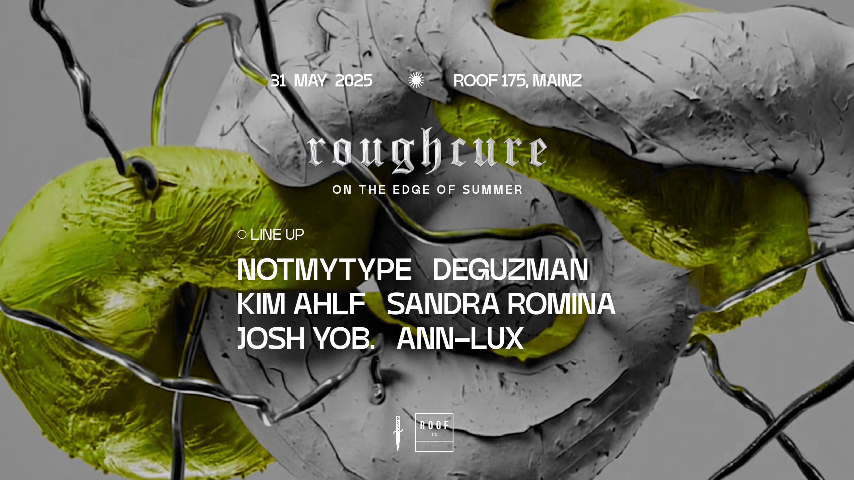 Rough Cure On the Edge of Summer /w NOTMYTYPE, Kim Ahlf & Crew! image