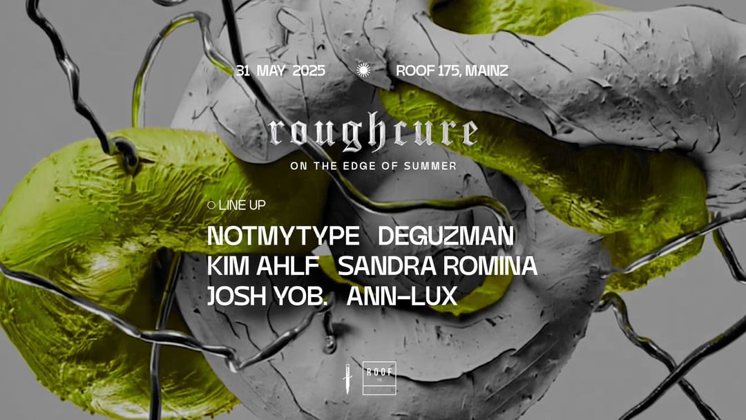 Rough Cure On the Edge of Summer /w NOTMYTYPE, Kim Ahlf & Crew! event cover