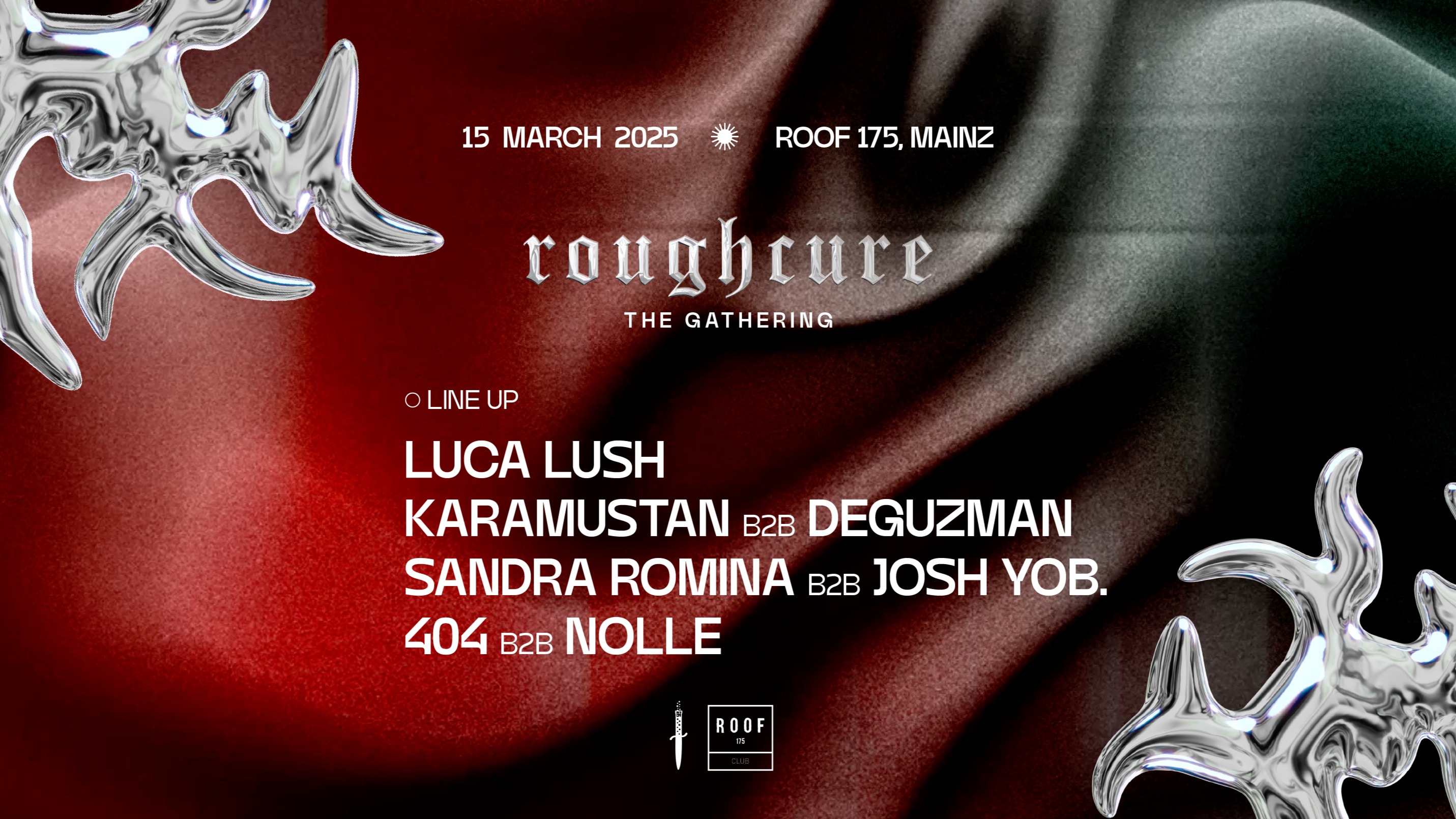 Rough Cure The Gathering /w Luca Lush, Karamustan b2b DeGuzman, and more! image