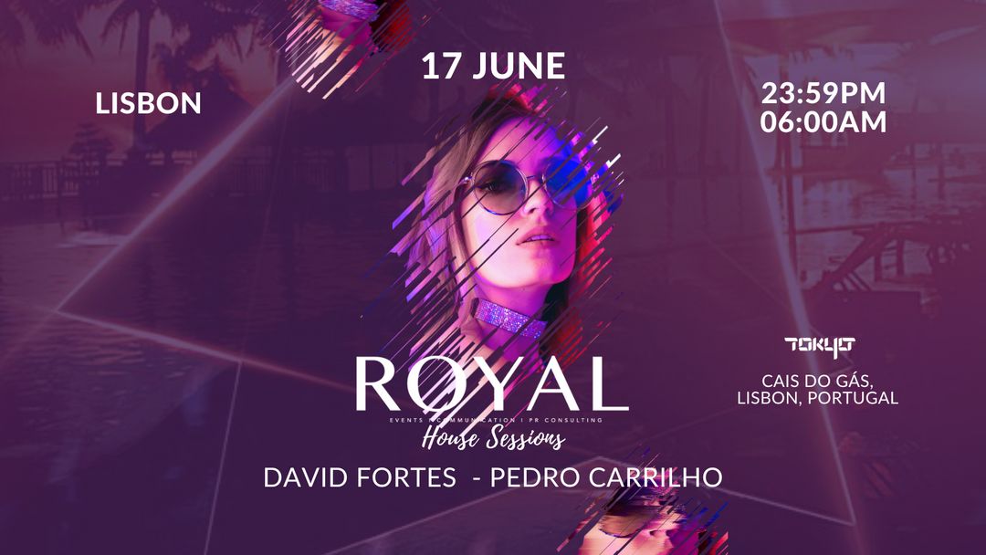 ROYAL HOUSE SESSIONS -Eventplakat