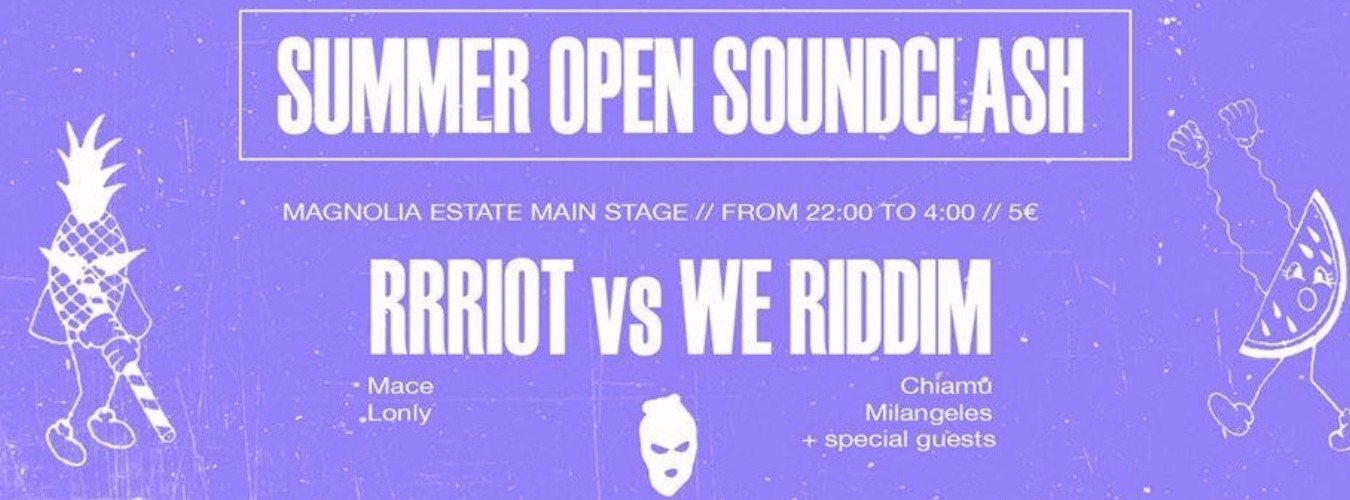 RRRiot vs We Riddim // Summer Open Soundclash image