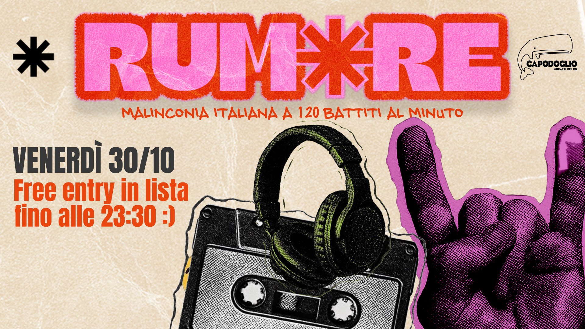 RUMORE ✷ Capodoglio