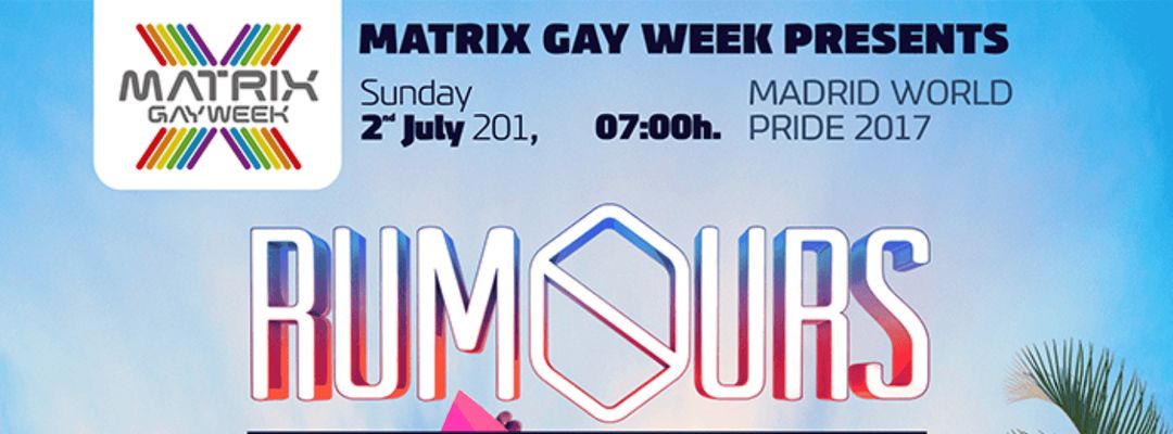Cartel del evento Rumours Pool Party
