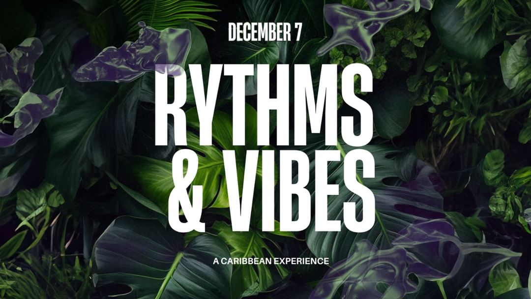 Rythms and Vibes-Eventplakat