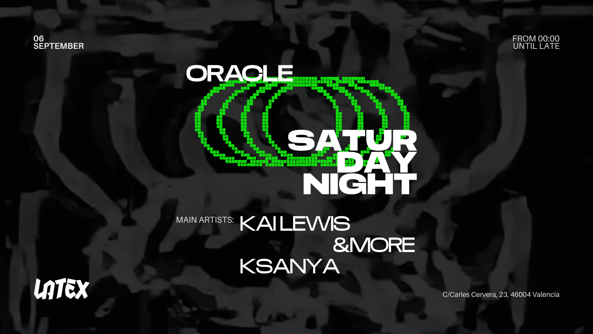 S06/09 ORACLE: KAI LEWIS + &MORE	 + KSANYA en LATEX image