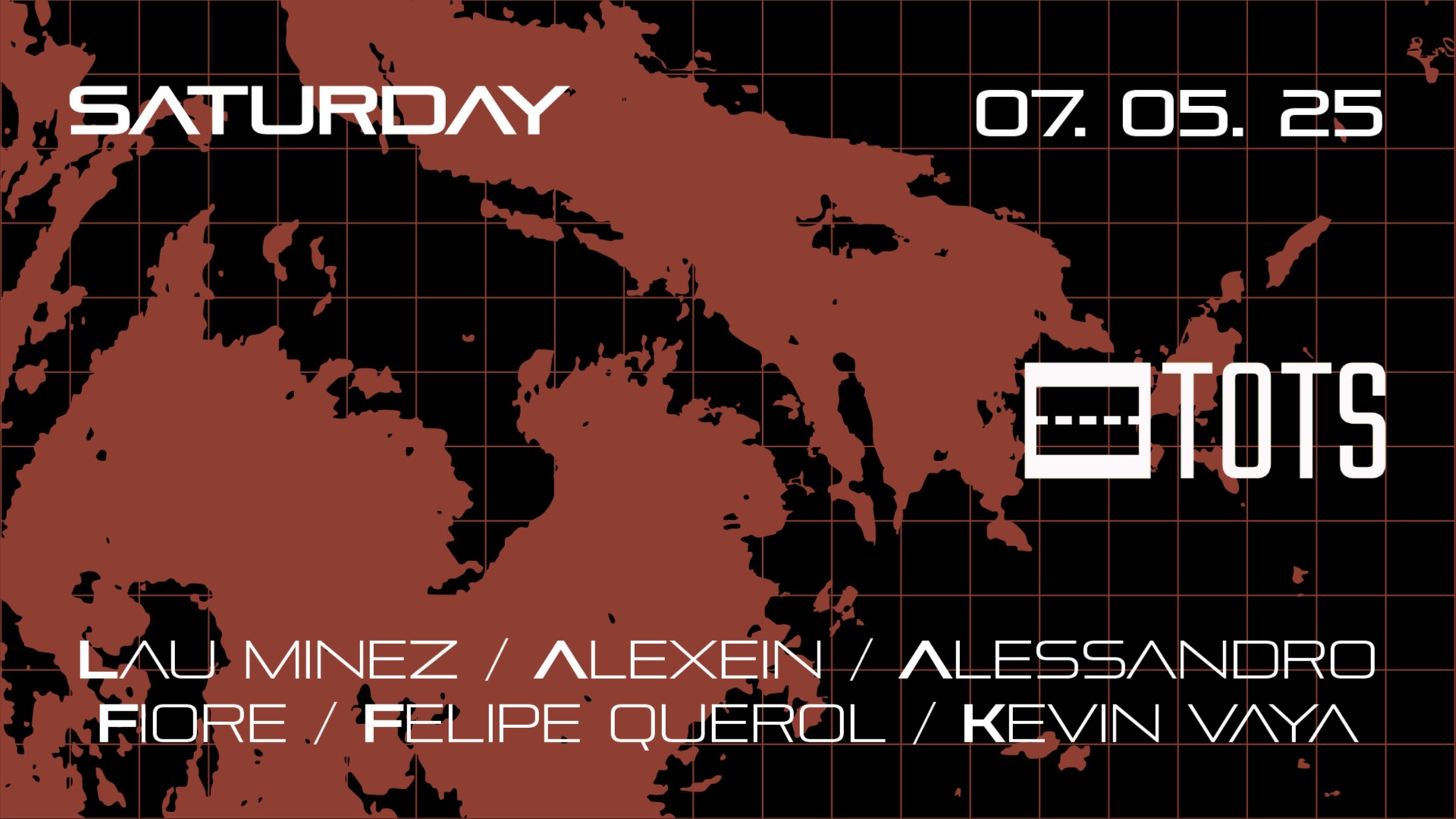 S07/06 TOTS: ALESSANDRO FIORE + FELIPE QUEROL + KEVIN VAYA + LAU MINEZ + ALEXEIN en LATEX image