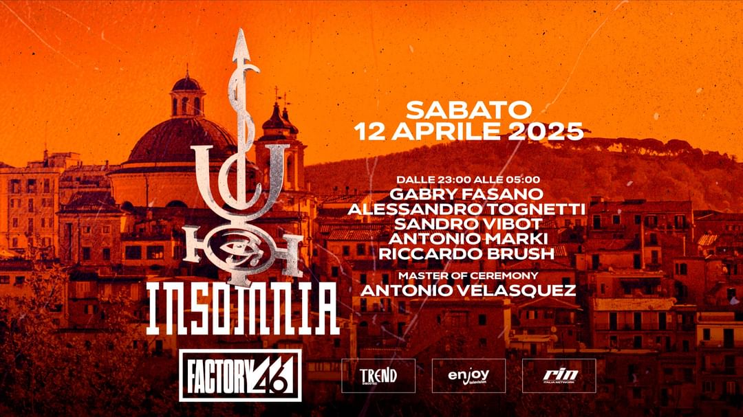 Capa do evento  S1:EP5 INSOMNIA in TOUR