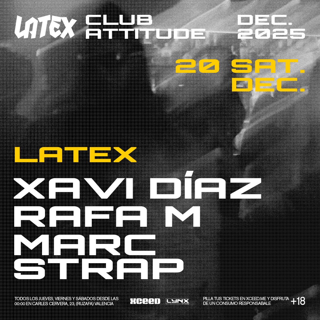 S20/12 LA CUINA: XAVI DÍAZ + RAFA M + MARC STRAP en LATEX image