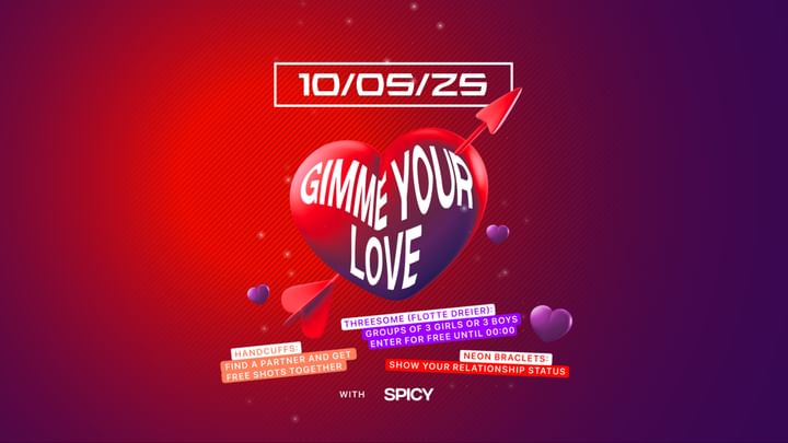Cover for event: SA 10.5. GIMME YOUR LOVE