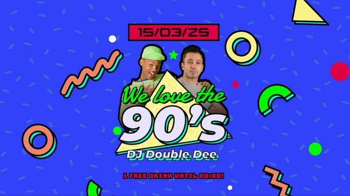 Cover for event: SA 15.3. WE LOVE THE 90'S