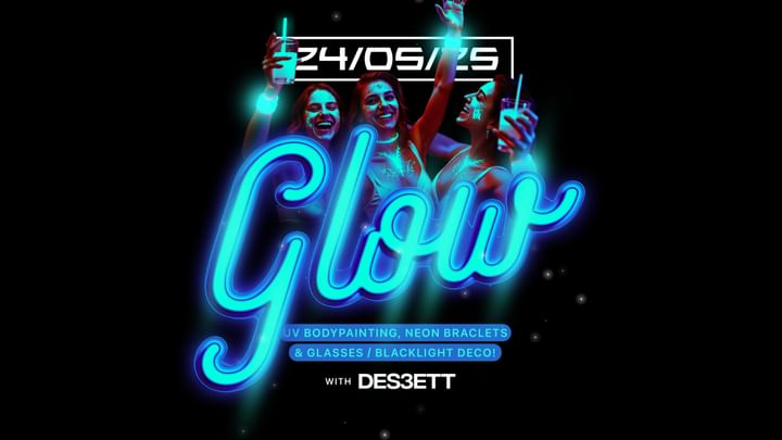 Cover for event: SA 24.5. GLOW! BLACKLIGHT PARTY