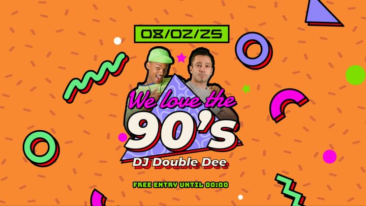 Cover for event: SA 8.2. WE LOVE THE 90'S