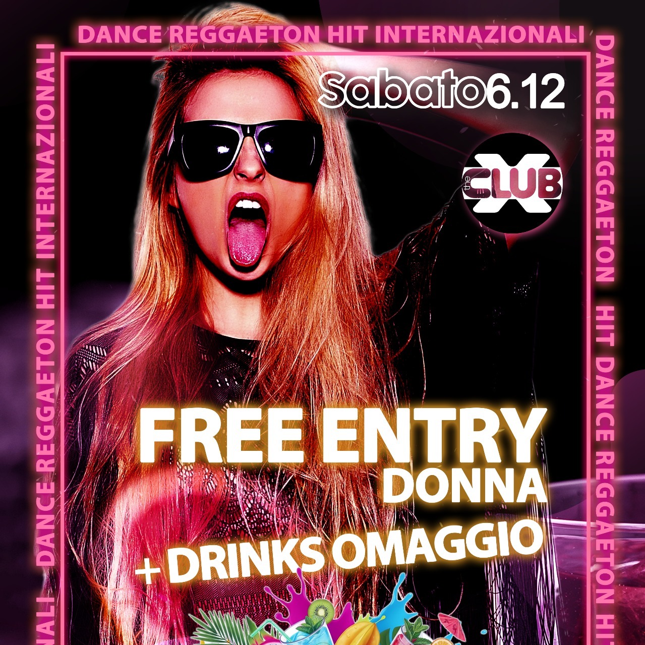 SAB 06 DIC • EXOTICA ::: Reggaeton Hits International Italiana • XÓ_The CLUB image