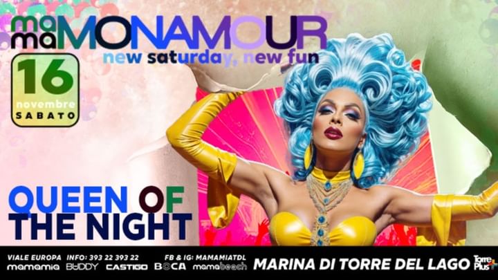 Cover for event: SAB 16/11- MamaMonAmour - Queen of The Night