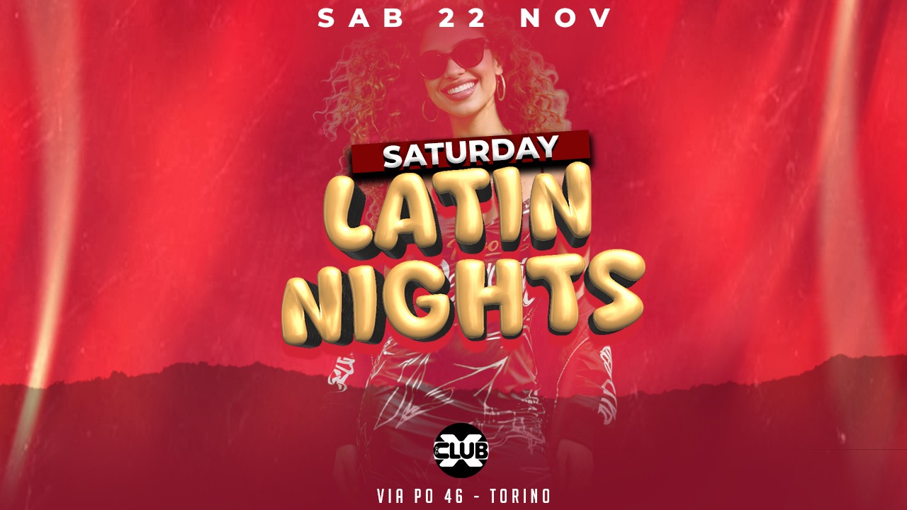 SAB 22 NOV • LATINNightS ::: Reggaeton & More • XO_The CLUB @ theCLUB ...