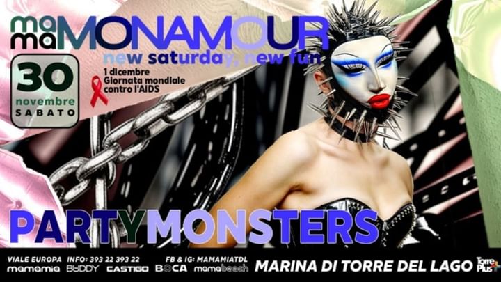 Cover for event: SAB 30/11- MamaMonAmour - Party Monster