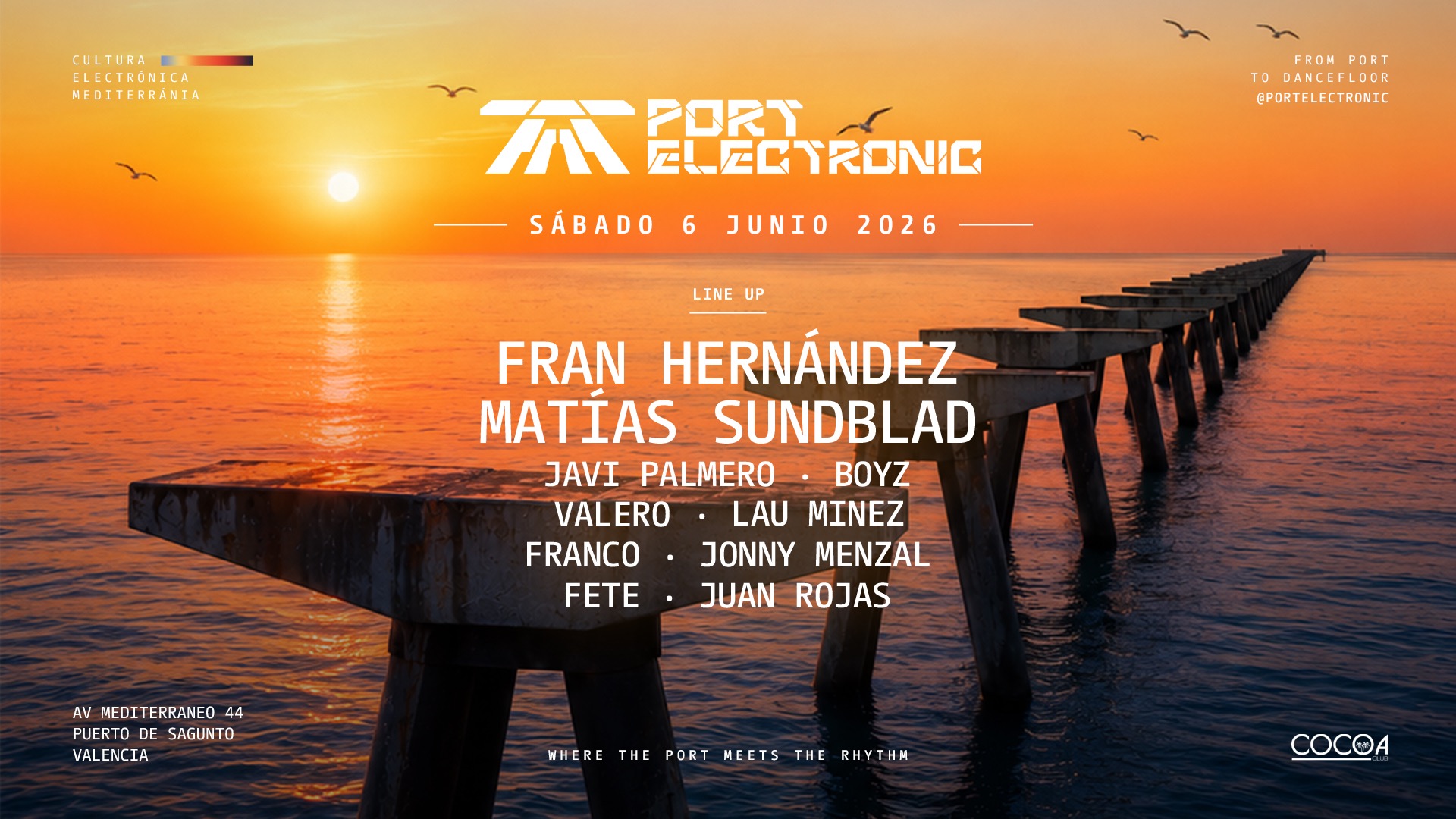 SAB 6 JUN | PORT ELECTRONIC  image