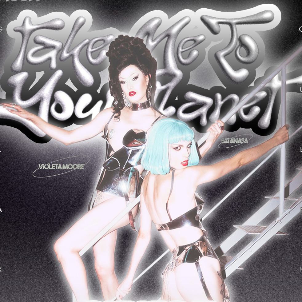 Sábado 11/4 TAKE ME TO YOUR PLANET con SATANASA y VIOLETA MOORE image