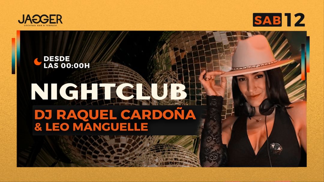 Copertina evento Sábado 12/04 NIGHTCLUB JAGGER CLUB