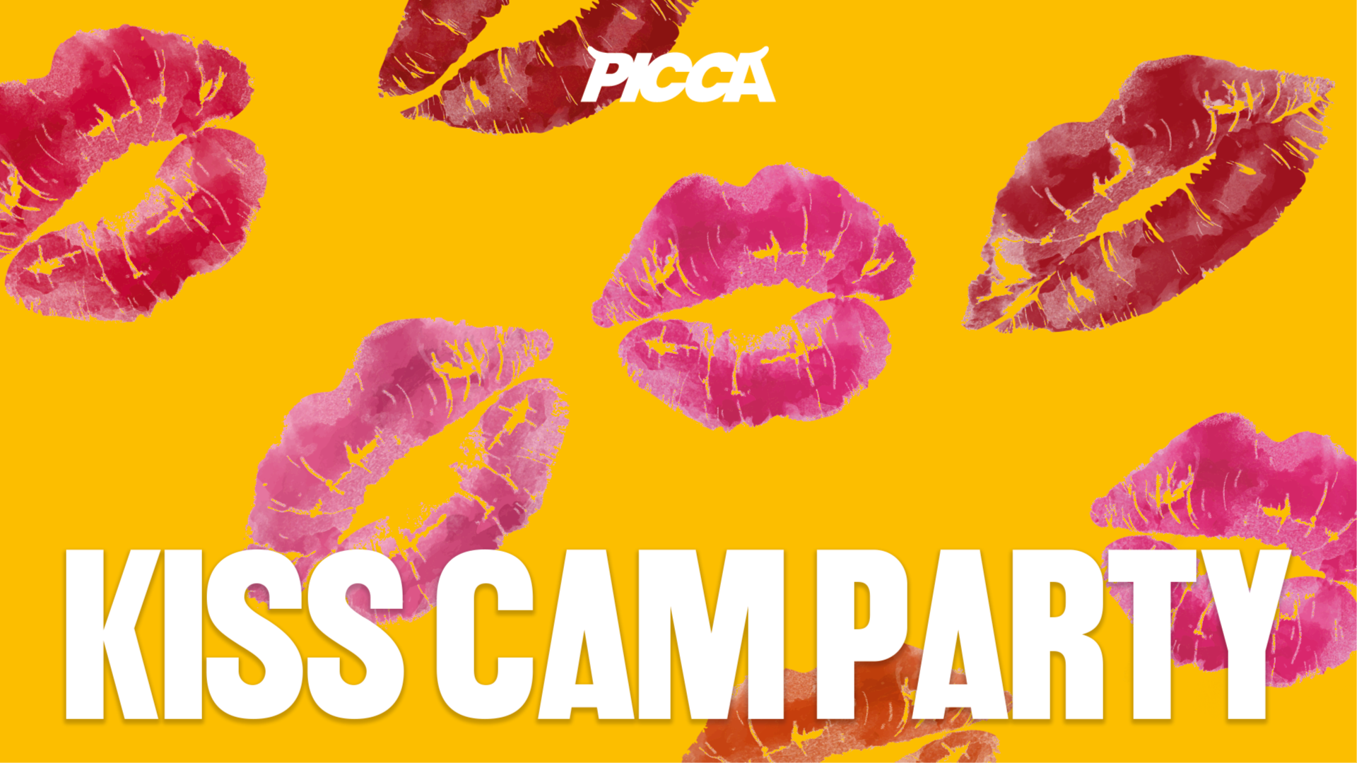 Sábado 13/04 // KISS CAM PARTY en PICCA