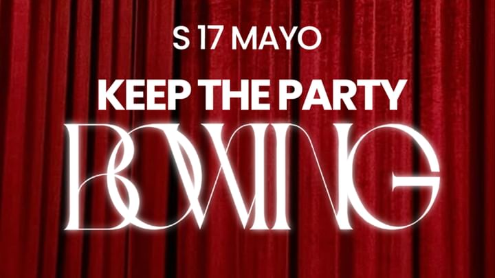 Cover for event: Sábado 17/05 BOWIE NIGHT: BOWIE COMMUNITY