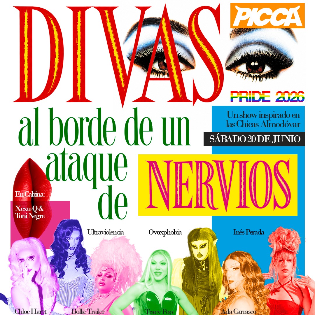 Sábado 20/6 DIVAS AL BORDE DE UN ATAQUE DE NERVIOS en PICCA image