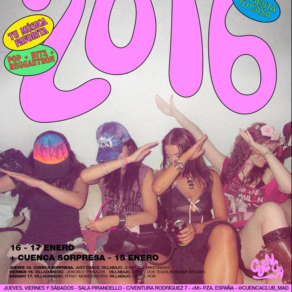 SÁBADO: 2016 #CUENCAclub image