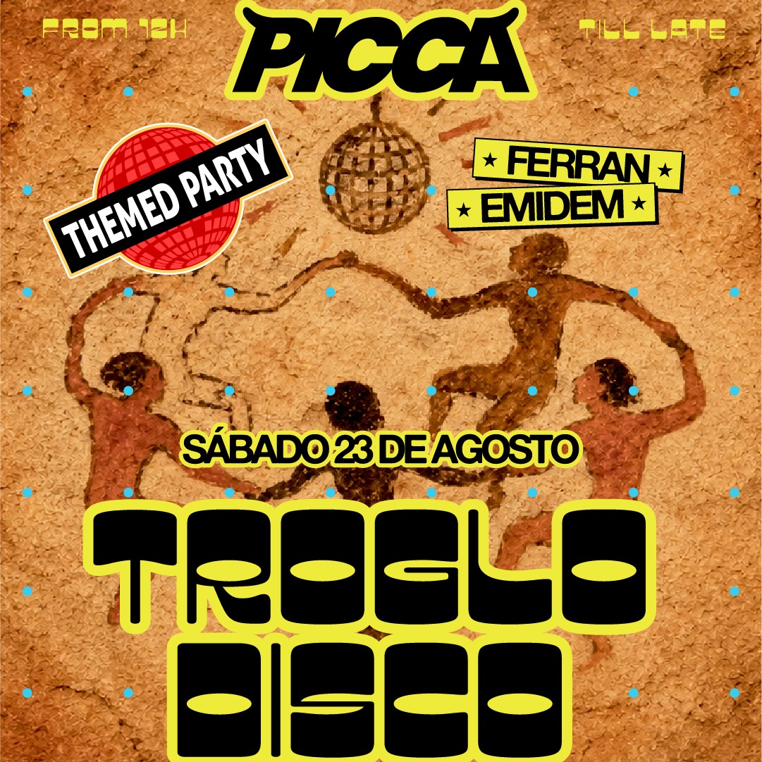 Sábado 22/8 TROGLODISCO en PICCA image