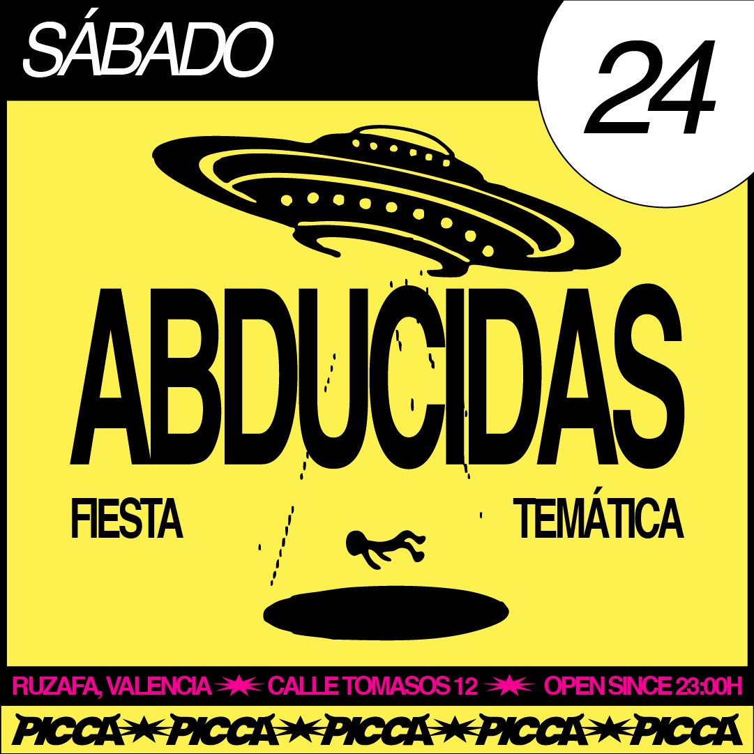 Sábado 24/10 ABDUCIDAS en PICCA image
