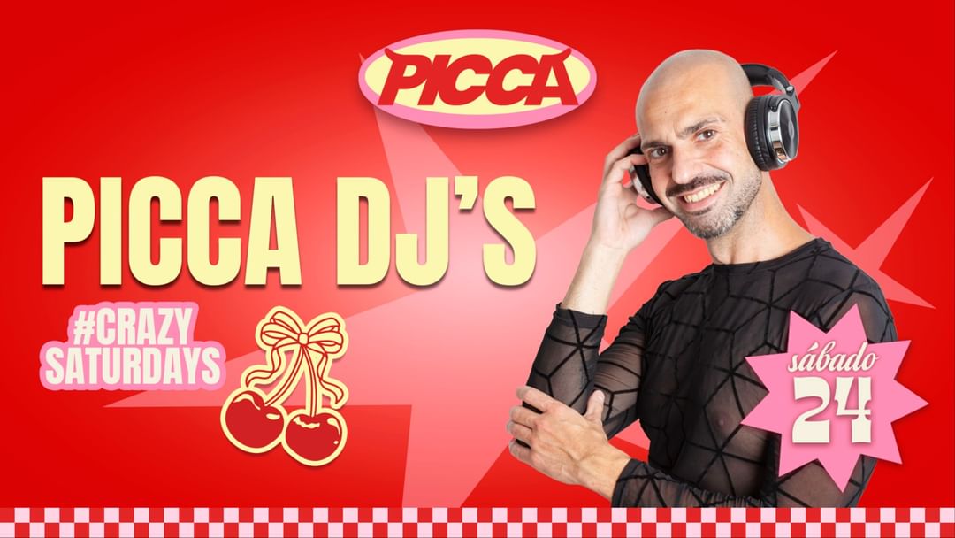 Sábado 24/5 PICCA #CRAZYSATURDAYS event cover