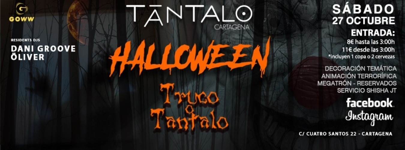 Sábado 27 de Octubre - HALLOWEEN en TANTALO image