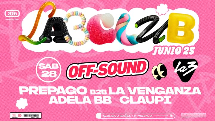 Cover for event: SÁBADO 28 | OFF-SOUND: PREPAGO B2B LA VENGANZA + ADELA BB