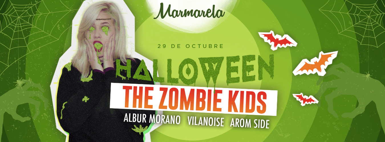 Sábado 29 octubre Halloween "The Zombie Kids" image