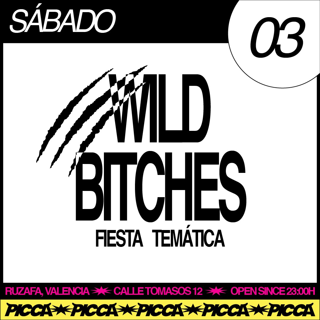 Sábado 3/10 WILD BITCHES en PICCA image