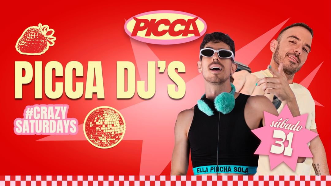 Copertina evento Sábado 31/5 PICCA #CRAZYSATURDAYS