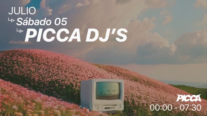 Cover for event: Sábado 5/7 RESIDENT DJS en PICCA