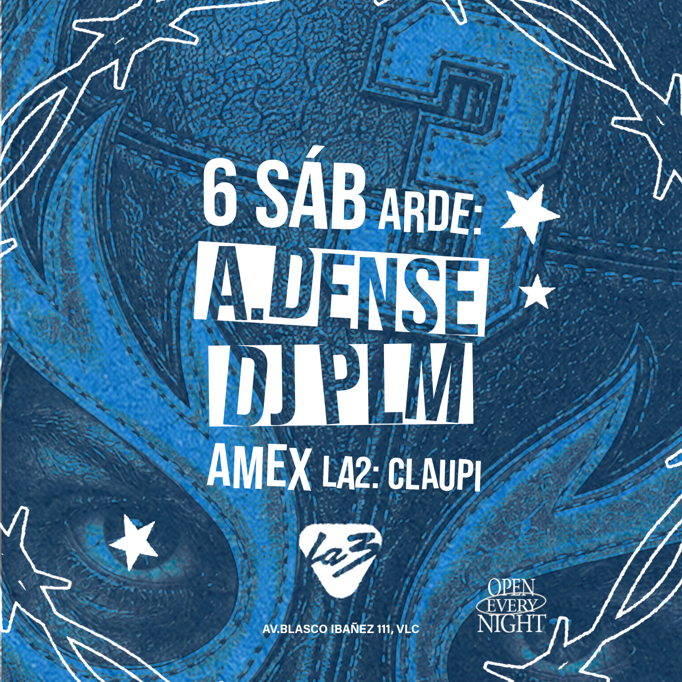 SÁBADO 6 | ARDE: A.DENSE (HOKE DJ) + PLM + 17BEATS image