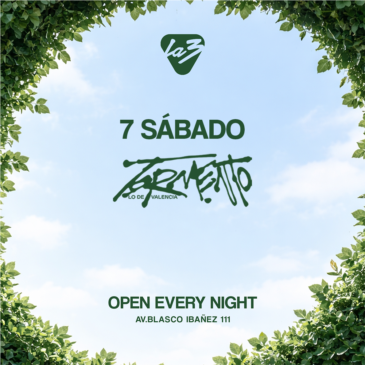 SÁBADO 7 | TORMENTO CLUB: MISS REALES + LKTN + SLIME image