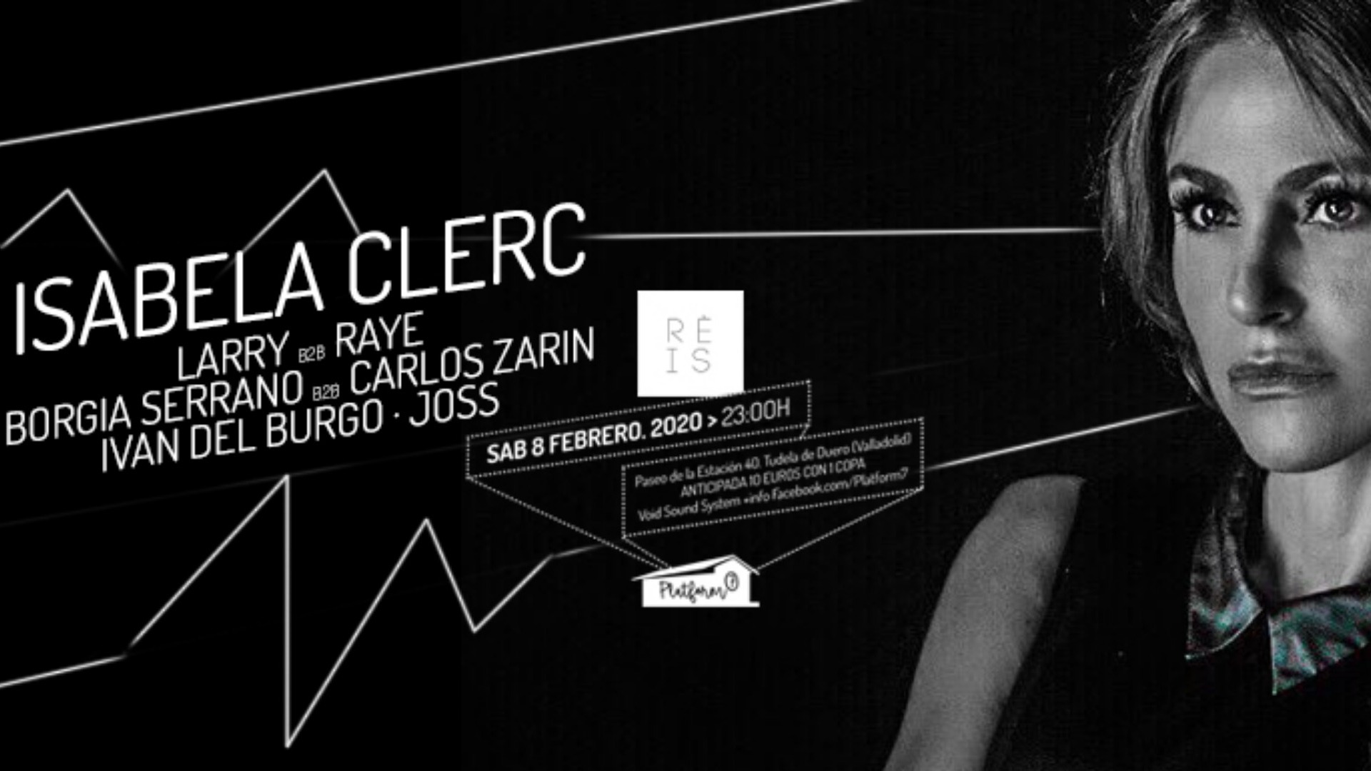 Sabado 8 Febrero / Reis con Isabela Clerc en Platform7 image