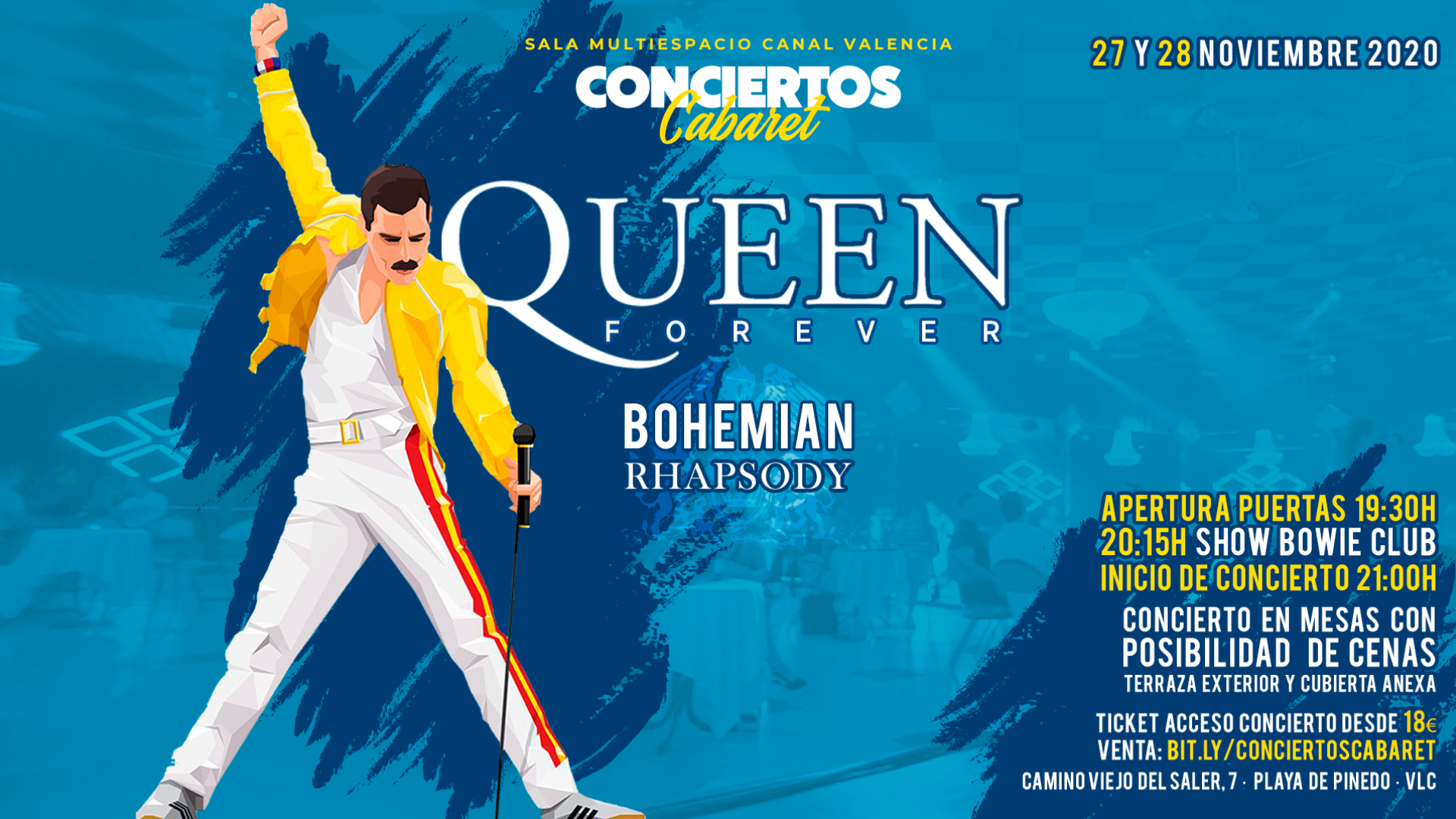 SÁBADO - Conciertos Cabaret - Queen Forever image