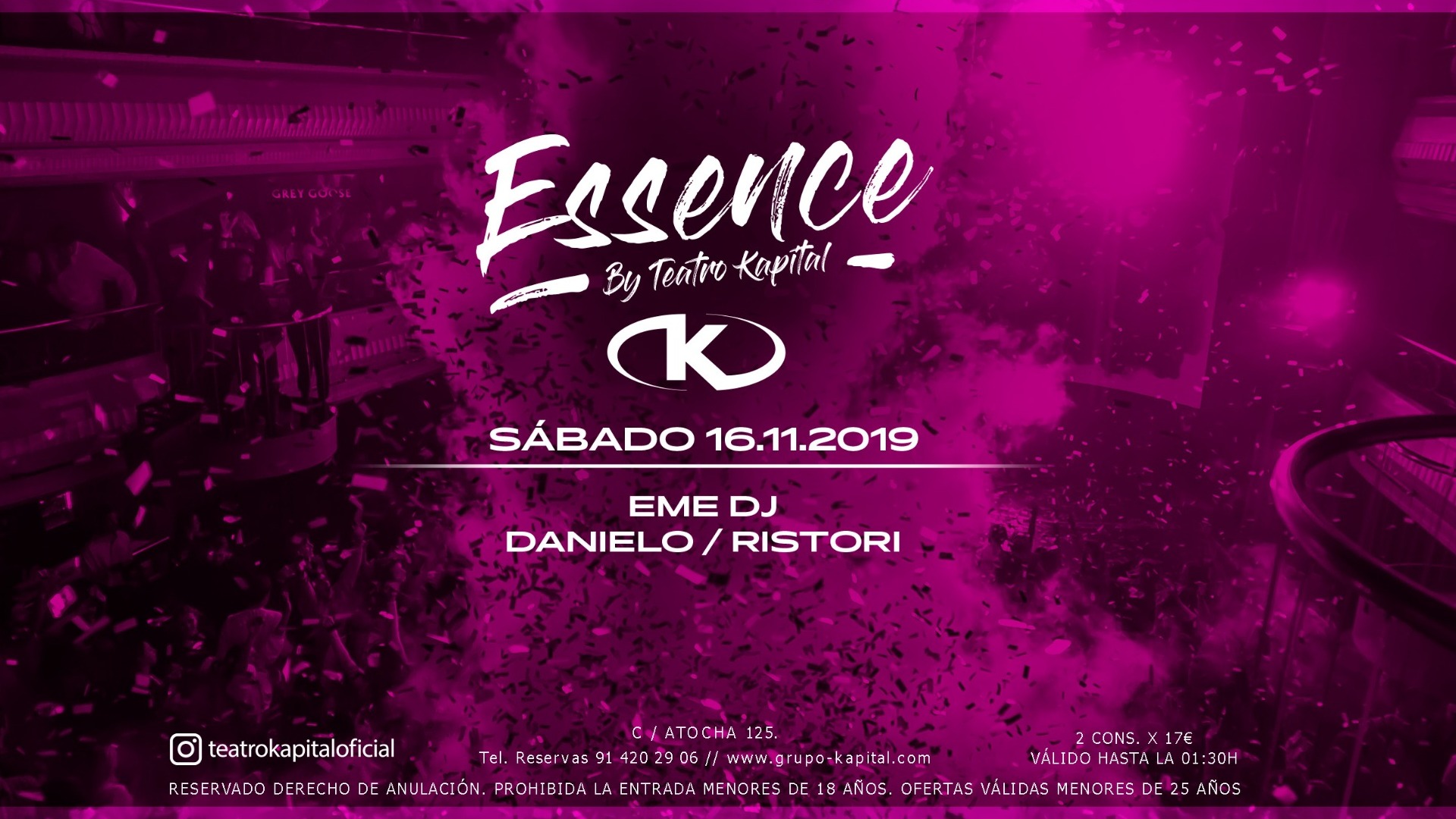 Sábado || Teatro Kapital