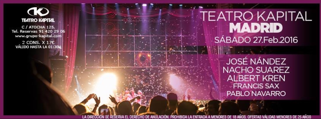 Sábados Kapital Madrid image