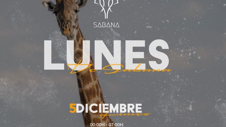 Cover for event: SABANA - LUNES 5 DICIEMBRE