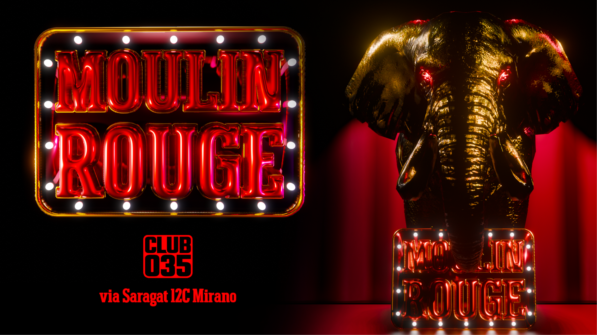 Sabato 14 Dicembre - Moulin Rouge
