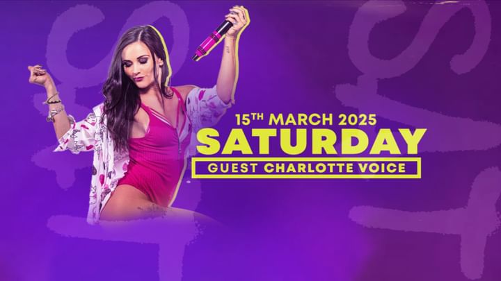 Cover for event: Sabato 15 Marzo 2025 | CHARLOTTE Voice | HANGAR The Saturday