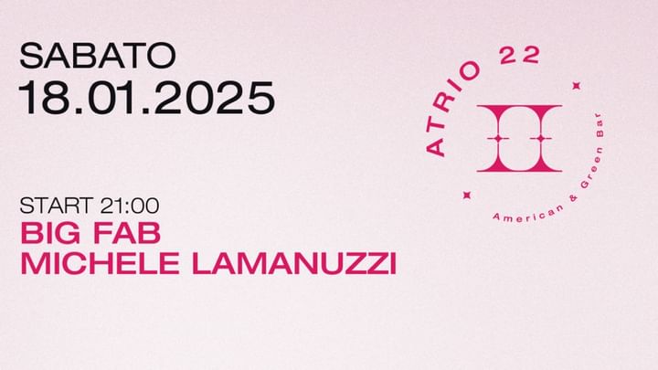 Cover for event: Sabato 18 Gennaio 2025 